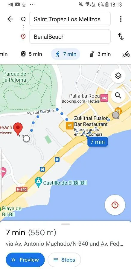 Apartmán Benalbeach Sea View 24H Entry Benalmádena